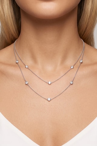 Collana sautoir - Argento