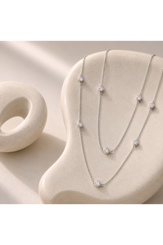Collana sautoir - Argento