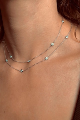 Collana sautoir - Argento
