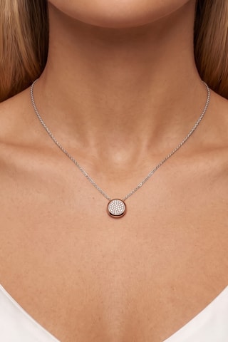 Collana  - Argento e argento placcato oro rosa