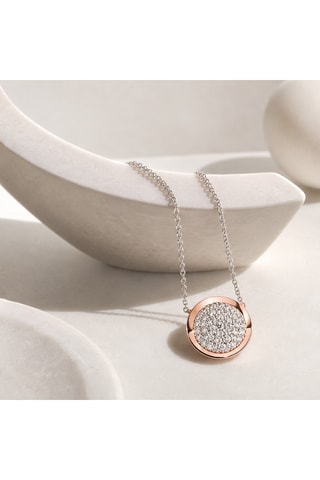 Collana  - Argento e argento placcato oro rosa