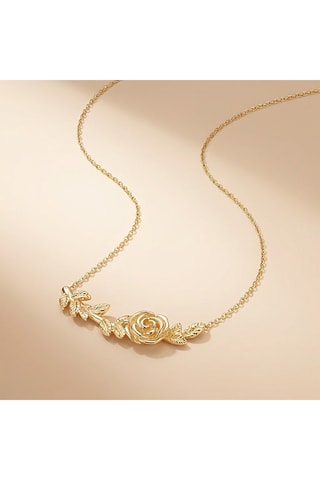 Collana - Argento placcato oro giallo