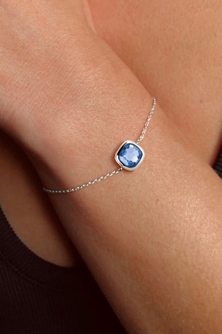 Bracciale - Argento e tanzanite