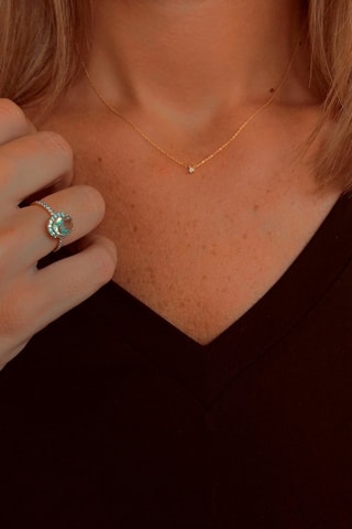 Anello - Argento e ametista