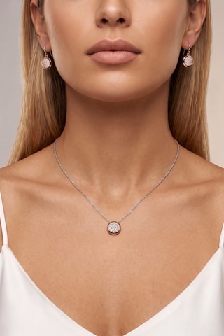 Parure - Argento e argento placcato oro rosa