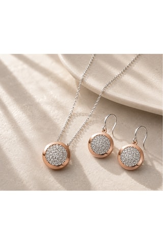 Parure - Argento e argento placcato oro rosa