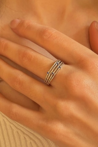 Anello - Argento e zaffiri