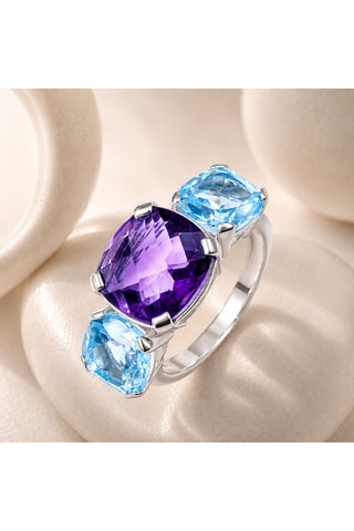Anello - Argento e quarzo
