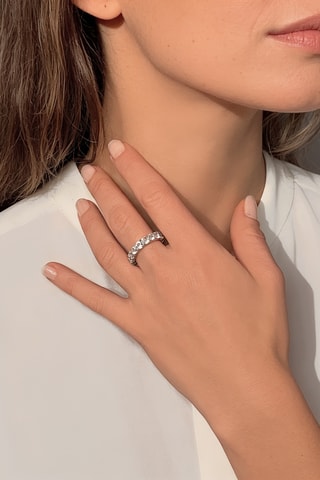 Anello - Argento e quarzo