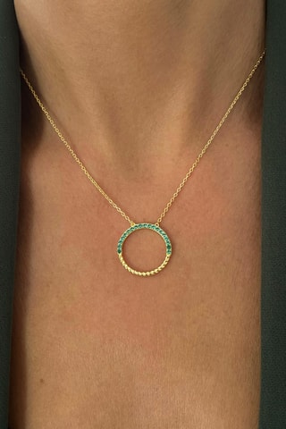 Collana Argento laminato oro giallo