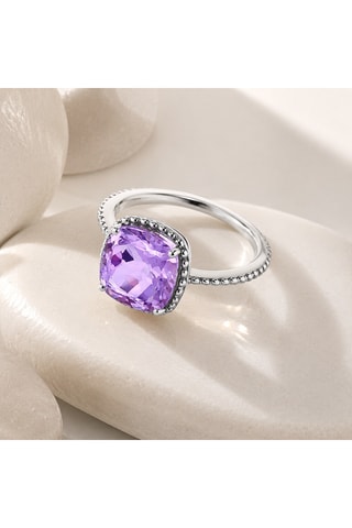 Anello - Argento e quarzo