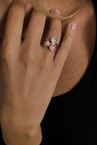 Anello - Argento placcato oro rosa