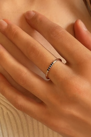 Anello - Argento e zaffiri
