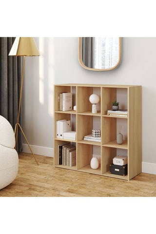 Meuble de rangement Faustine 9 cases - 88 x 30 x 88 cm