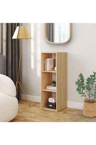 Meuble de rangement cube Faustine - 30 x 30 x 88 cm