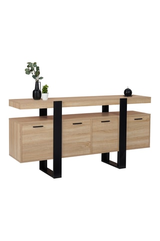 Buffet 4 portes Brixton - 160 x 80 x 40 cm