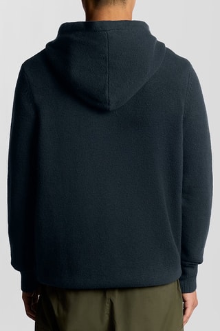 Camisola com capuz - Azul-marinho
