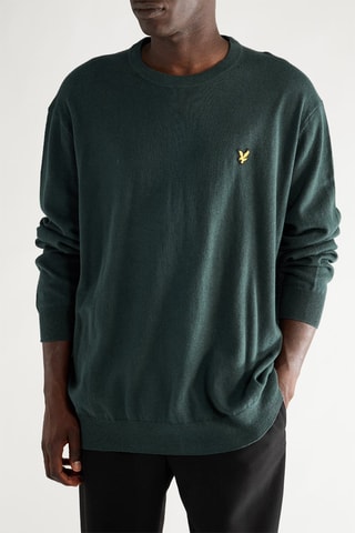 Camisola de lã - Verde-escuro