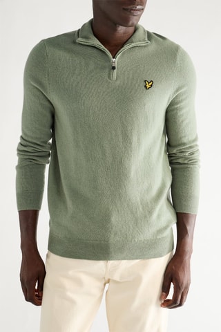 Camisola de lã - Verde-claro