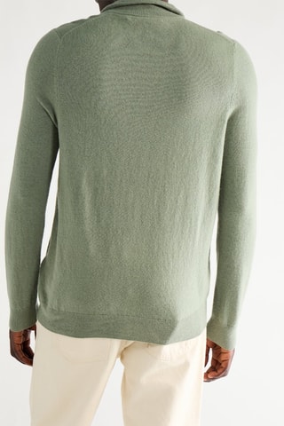 Camisola de lã - Verde-claro
