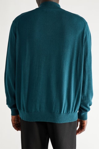 Camisola de lã - Verde-água
