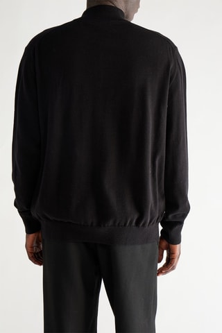 Camisola de lã - Preto