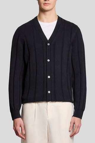 Gilet en laine - Bleu marine