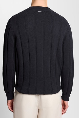 Gilet en laine - Bleu marine