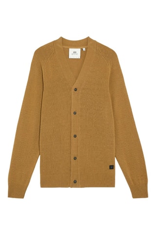 Gilet en laine et cachemire - Doré