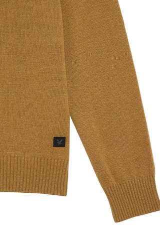 Gilet en laine et cachemire - Doré