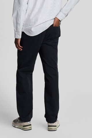 Calças chino regular - Preto