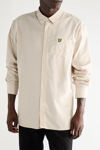Camisa regular - Bege