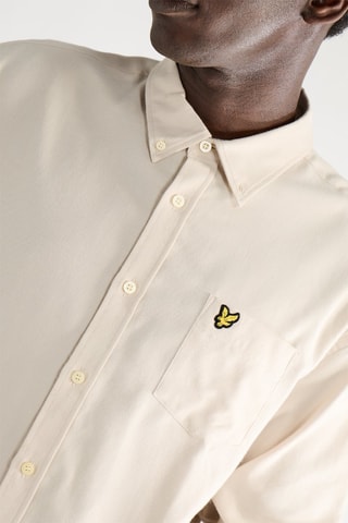 Camisa regular - Bege
