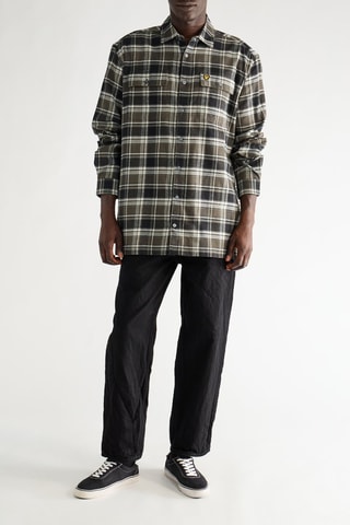 Camisa regular - Castanho