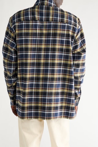 Camisa regular - Azul