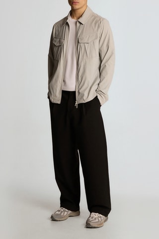 Sobrecamisa - Cinzento-claro