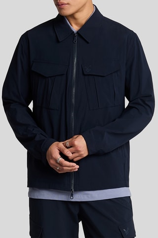 Sobrecamisa - Azul-marinho