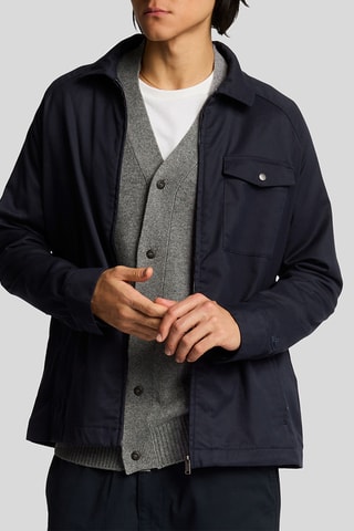 Sobrecamisa - Azul-marinho