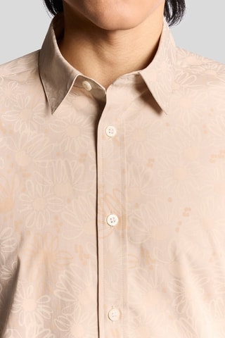 Camisa regular - Bege