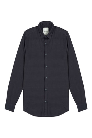 Camisa relaxed - Azul-marinho
