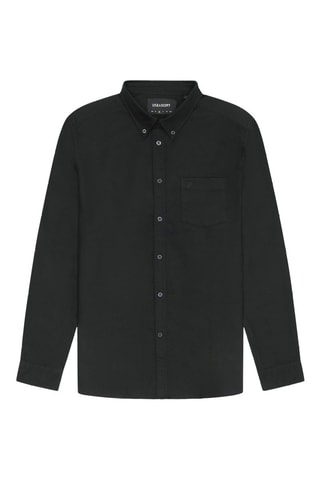 Camisa regular - Preto