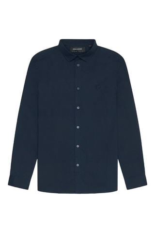 Camisa regular - Azul-marinho