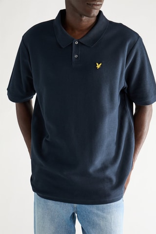 Polo regular - Azul-marinho