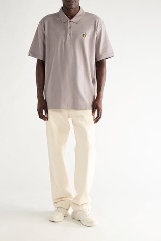 Polo regular - Cinzento