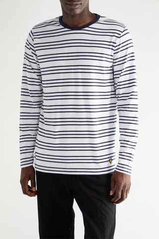 2 t-shirts - Branco e azul-marinho