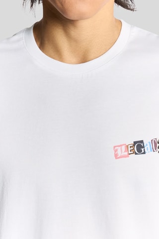 T-shirt relaxed - Branco