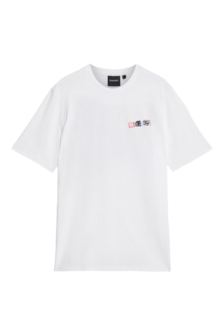 T-shirt relaxed - Branco