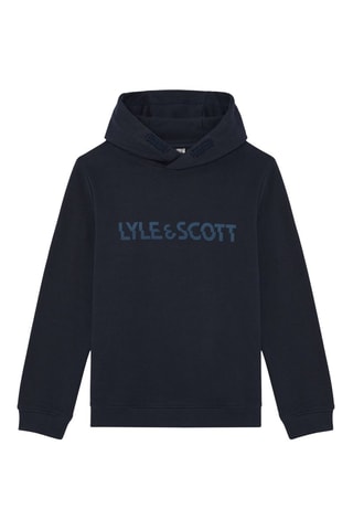 Sweat com capuz - Azul-escuro
