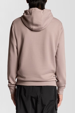 Sweat com capuz - Rosa-velho