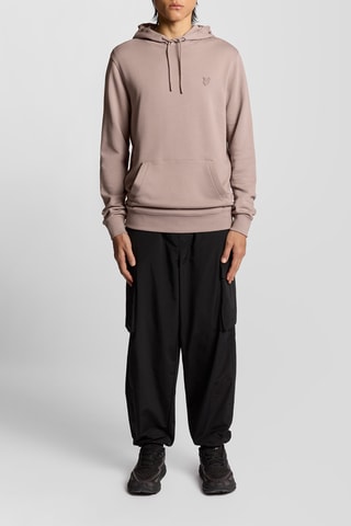 Sweat com capuz - Rosa-velho